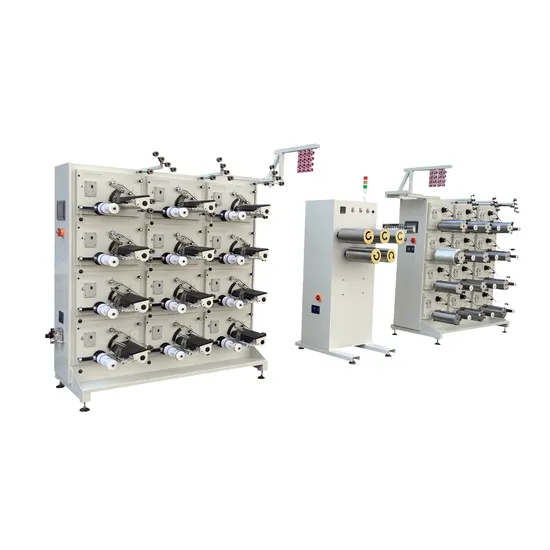 Bobinadora de alta velocidad para fibra de aramida de fibra de vidrio